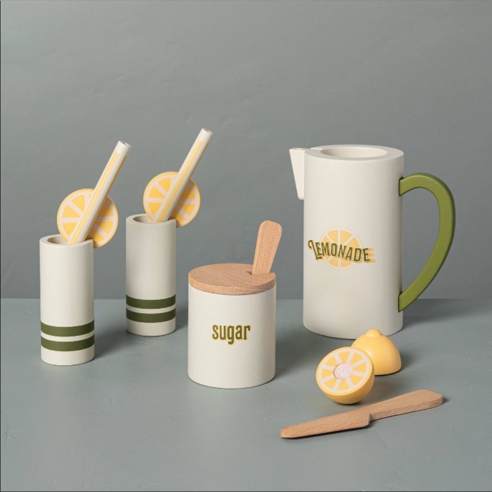 Hearth & Hand 13pc Wooden Lemonade Play Set